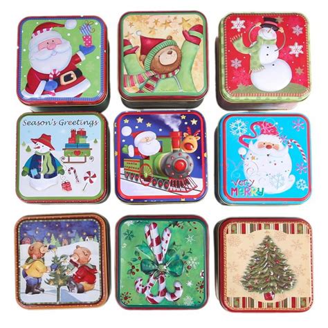 christmas tins metal tin box manufacturer|design your own tin.